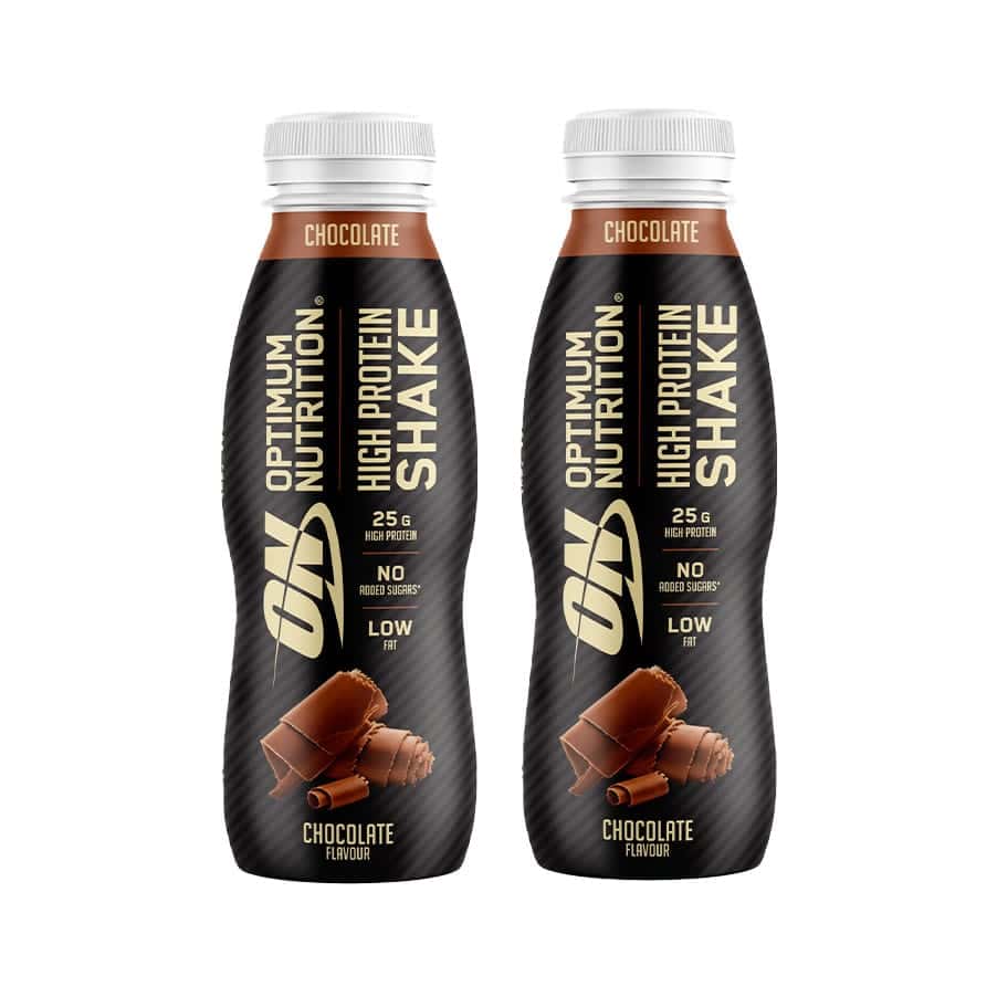 Batido de alto contenido proteico sabor chocolate, paquete de 2 unidades