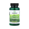 Coentro 425 mg Swanson em cápsulas, frasco com 60 cápsulas para apoio digestivo e desintoxicação natural