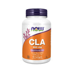 CLA 800 mg 90 cápsulas Now Foods, suplemento alimentar em cápsulas com ácido linoleico conjugado