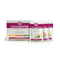 Complemento alimenticio en polvo a base de péptidos de colágeno, sin azúcares añadidos, enriquecido con vitaminas y minerales. Favorece la salud de la piel, el cabello y las uñas.