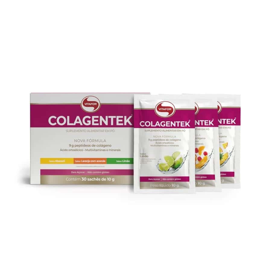 Complemento alimenticio en polvo a base de péptidos de colágeno, sin azúcares añadidos, enriquecido con vitaminas y minerales. Favorece la salud de la piel, el cabello y las uñas.