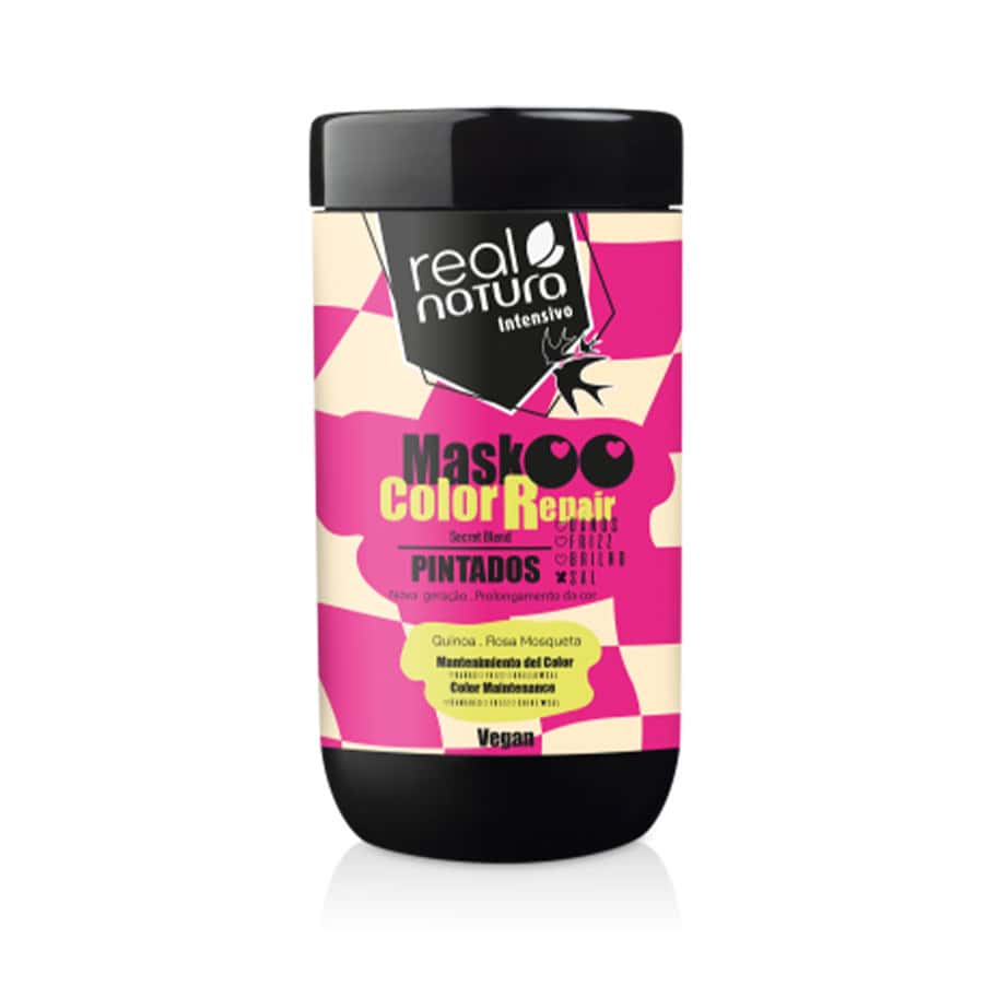 Máscara capilar color repair Real Natura 1kg para cabelo pintado
