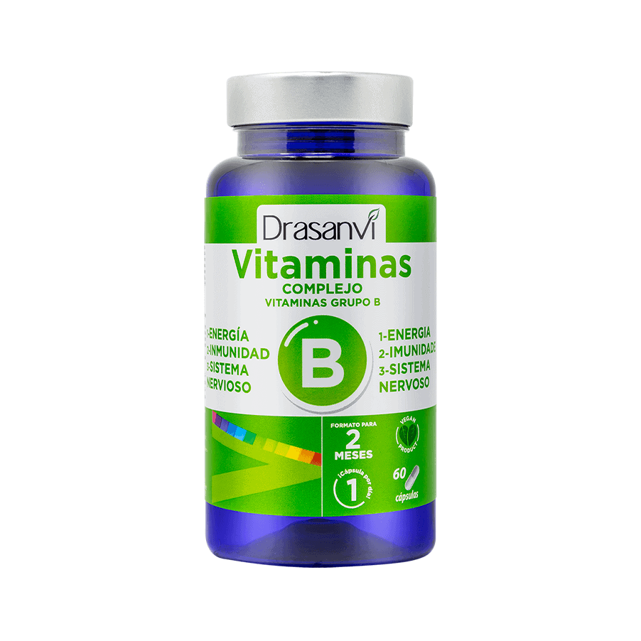Vitaminas Complexo B 60 cápsulas Drasanvi