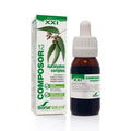 Frasco de 50 ml de Composor 12 Eucalyptus Complex de Soria Natural, un suplemento natural para el apoyo respiratorio.