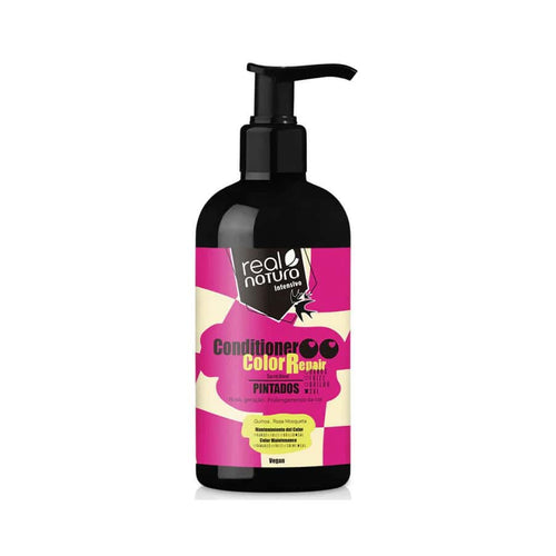 Condicionador sem sal color repair Real Natura 300ml para cabelo pintado