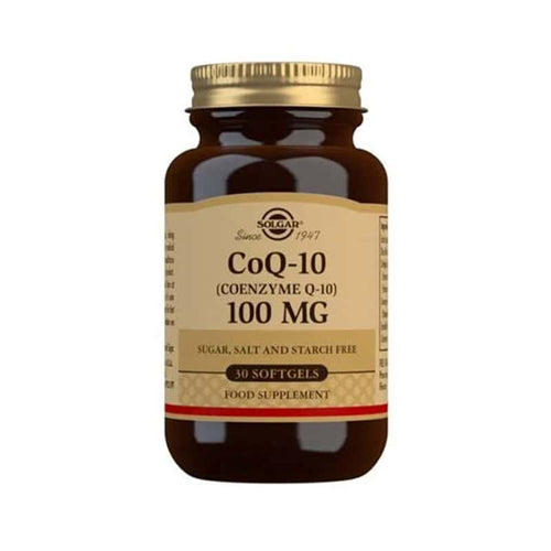 Coenzima Q10 100mg 30 Cápsulas Solgar | Comprar Online