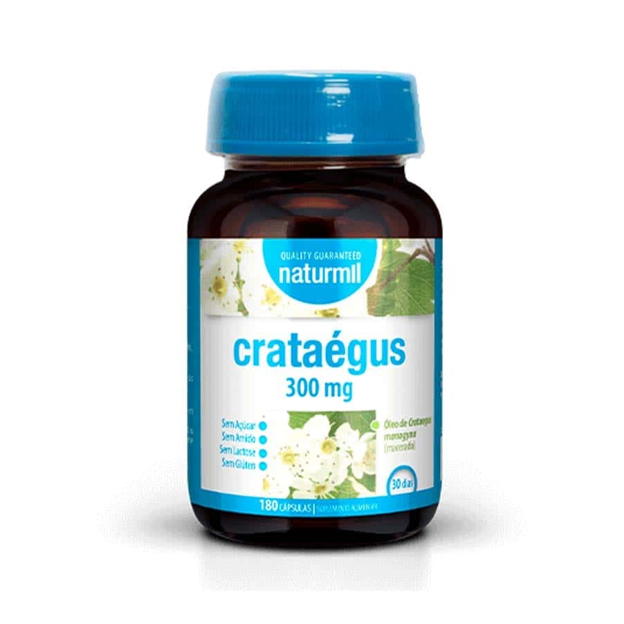 Crataegaus 300mg 180 cápsulas Naturmil