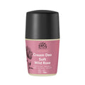 Desodorizante Roll-On de Rosa Selvagem 50ml da Urtekram em embalagem roll-on.