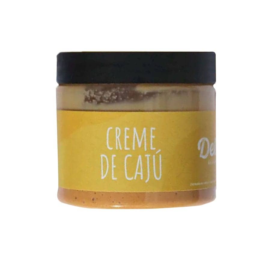 La crema de anacardos contiene 180 g de la marca Dellium.