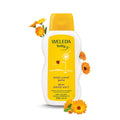 Banho Noite Tranquila Bebé 200ml Weleda para limpeza suave e ritual calmante antes de dormir.