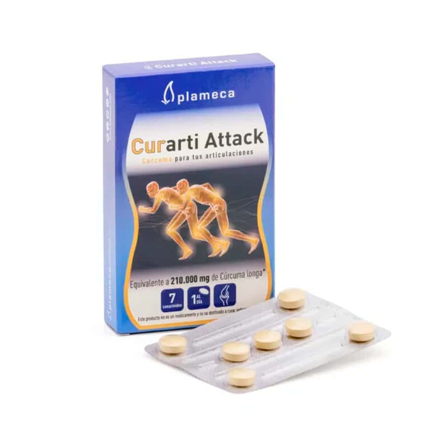 Curarti Attack 7 Comprimidos Plameca