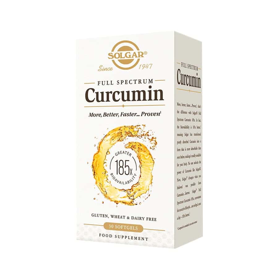 Curcumina Full Spectrum 30 Cápsulas Solgar