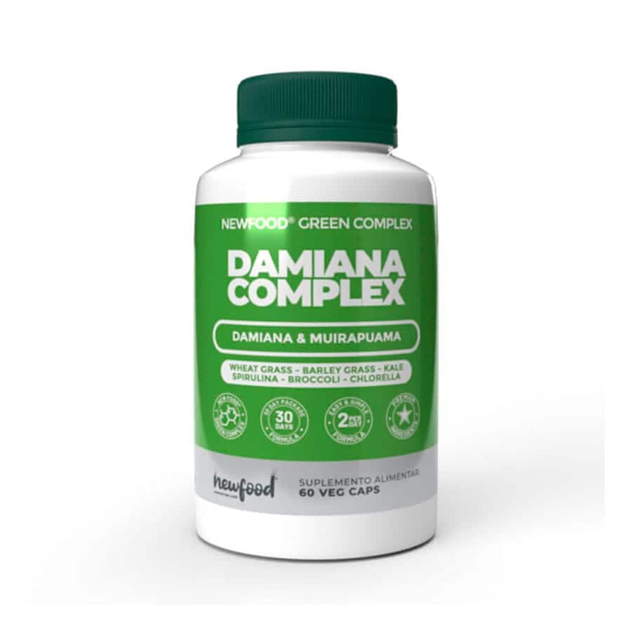 Damiana Complex 60 Cápsulas NewFood