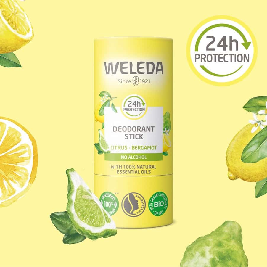 Desodorizante em Stick 24h Citrus 50gr Weleda