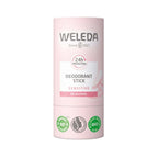 Desodorizante em Stick 24h Pele Sensível 50gr Weleda com fórmula suave de origem natural.
