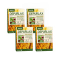 Pack promocional Depurlax Rapid Dietmed Leve 4 Pague 3, com quatro embalagens de 30 comprimidos.
