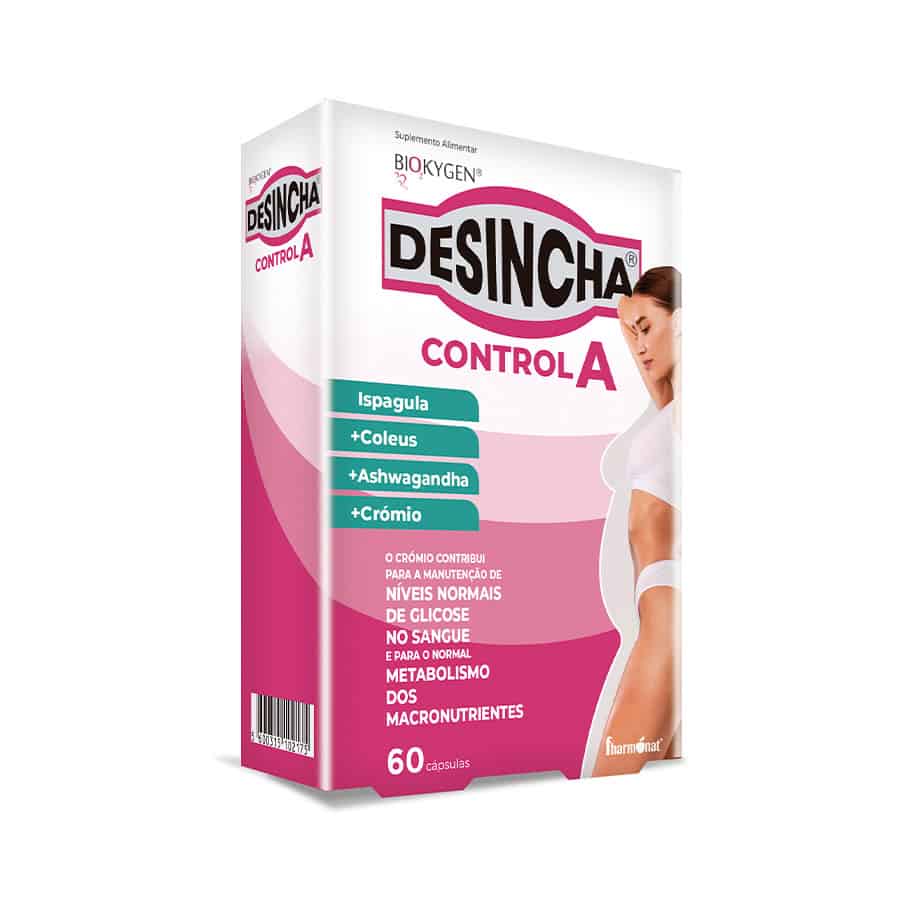 Desincha Control A cápsulas Biokygen suplemento alimentar para drenagem e controlo da retenção de líquidos