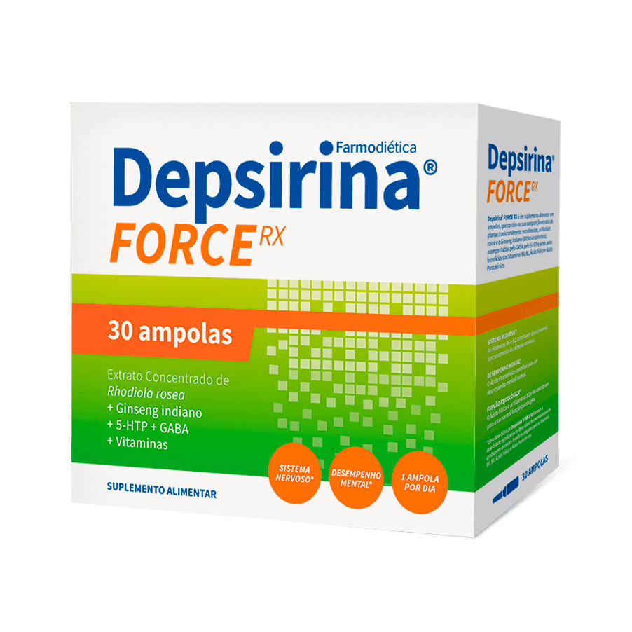 Depsirina Force 30 Ampolas - Farmodiética