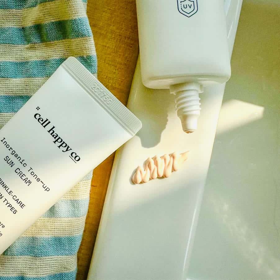 Inorganic Tone-Up Sun Cream SPF 50+  50gr Cell Happy Co
