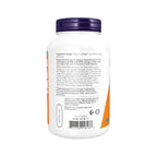 Frasco de DHA-500 de alta potencia con 180 cápsulas de Now, un suplemento concentrado de omega-3 para la salud cerebral y cardiovascular.