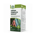 Drena Complex Sovex, suplemento alimentar líquido à base de plantas, bromelaína e colina, em embalagem de 500 ml.