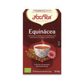 Té de hierbas orgánico de equinácea Yogi Tea en un paquete de 17 bolsitas, una infusión aromática y revitalizante.