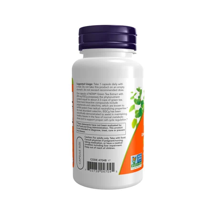 EGCg Extrato de Chá Verde 400mg 90 cápsulas Now Foods