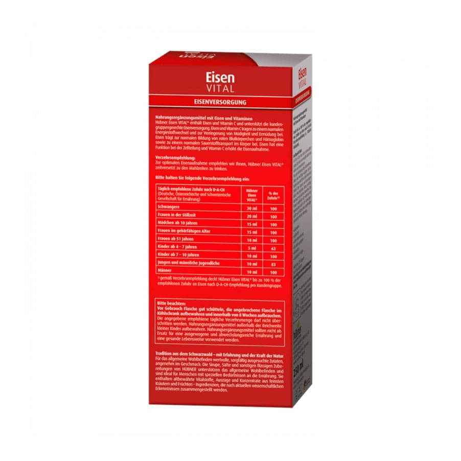 Iron Vital F 250ml Hubner