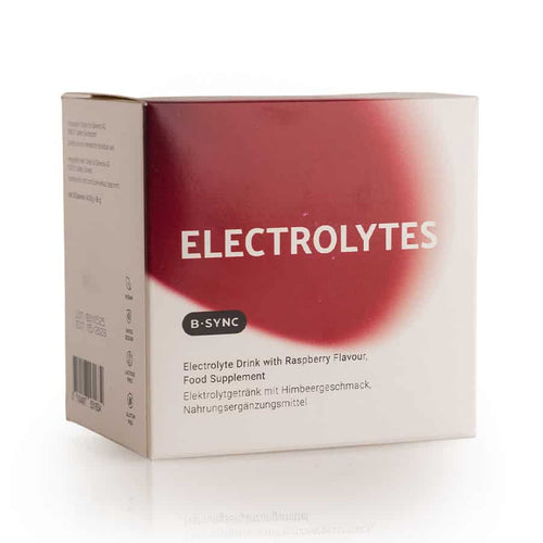 Eletrólitos 20 saquetas B-Sync suplemento alimentar para hidratação, equilíbrio eletrolítico e desempenho físico