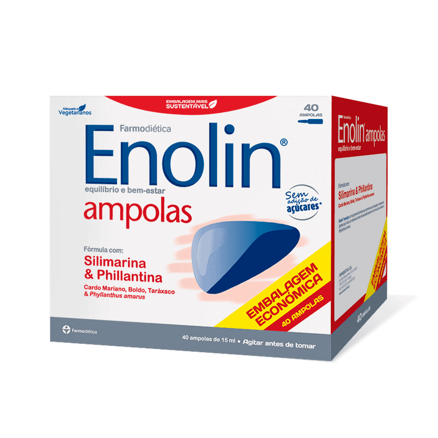 Enolin 40 Ampolas - Farmodiética