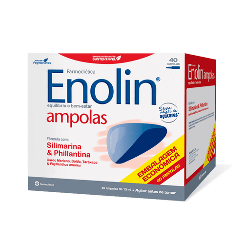 Enolin 40 Ampollas - Farmodietica