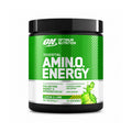 Essential Amino Energy Optimum Nutrition, suplemento em pó com sabor a limão e lima, em embalagem de 270 g.