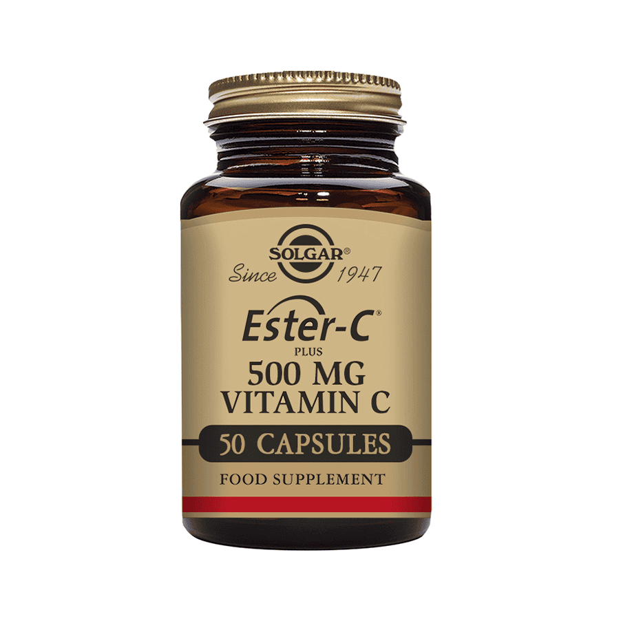 Ester-C Plus Vitamin C 500mg 50 Cápsulas Solgar