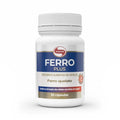 Ferro Plus, un complemento alimenticio de la marca Vitafor, se presenta en un envase de 30 cápsulas con una fórmula que contiene hierro, vitamina C y ácido fólico para favorecer la formación de glóbulos rojos y reducir la fatiga.