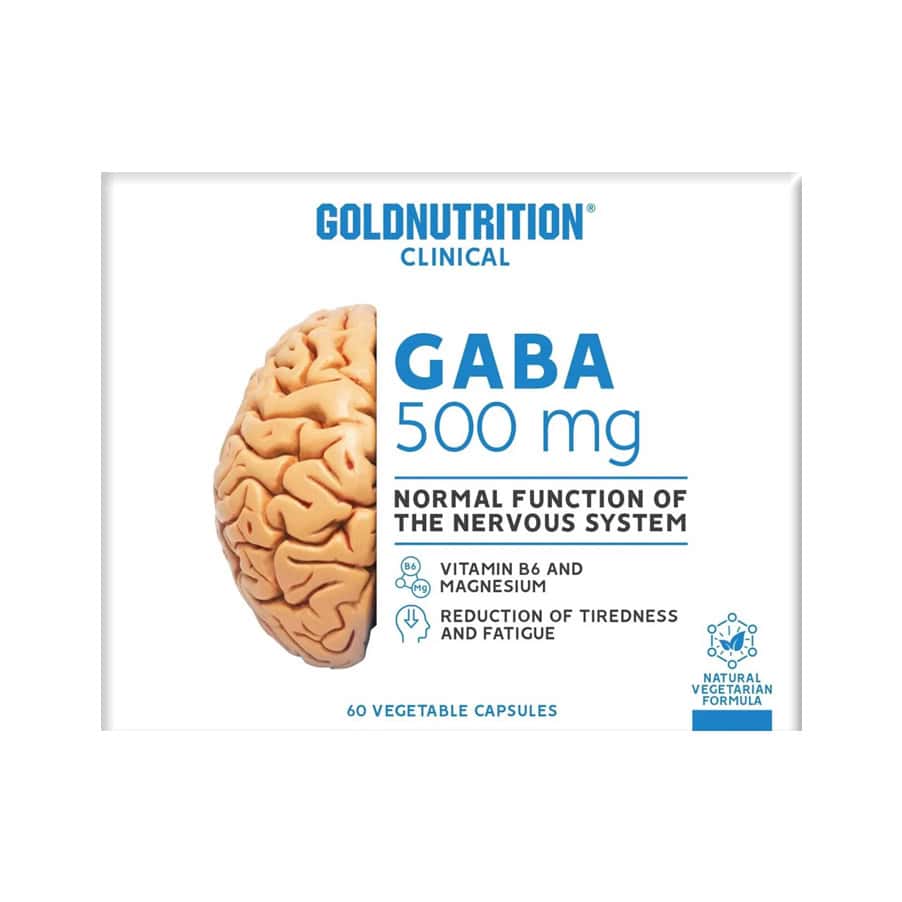 Gaba 500 mg 60 Cápsulas Gold Nutrition