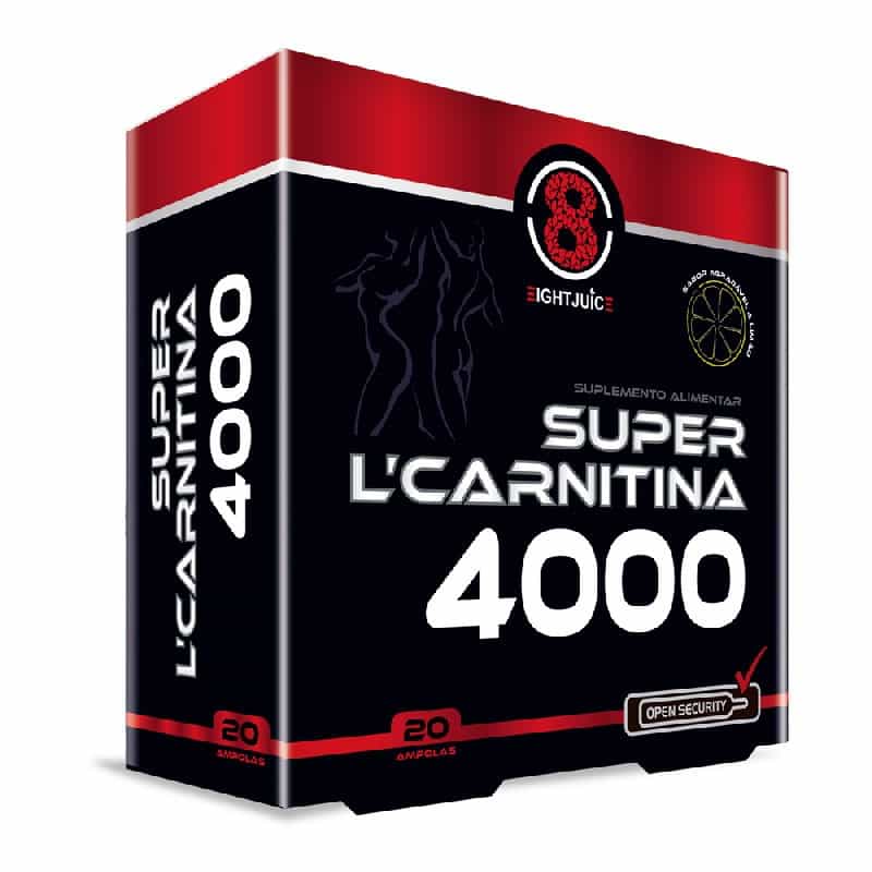 Super L-Carnitina 4000 20 Ampolas
