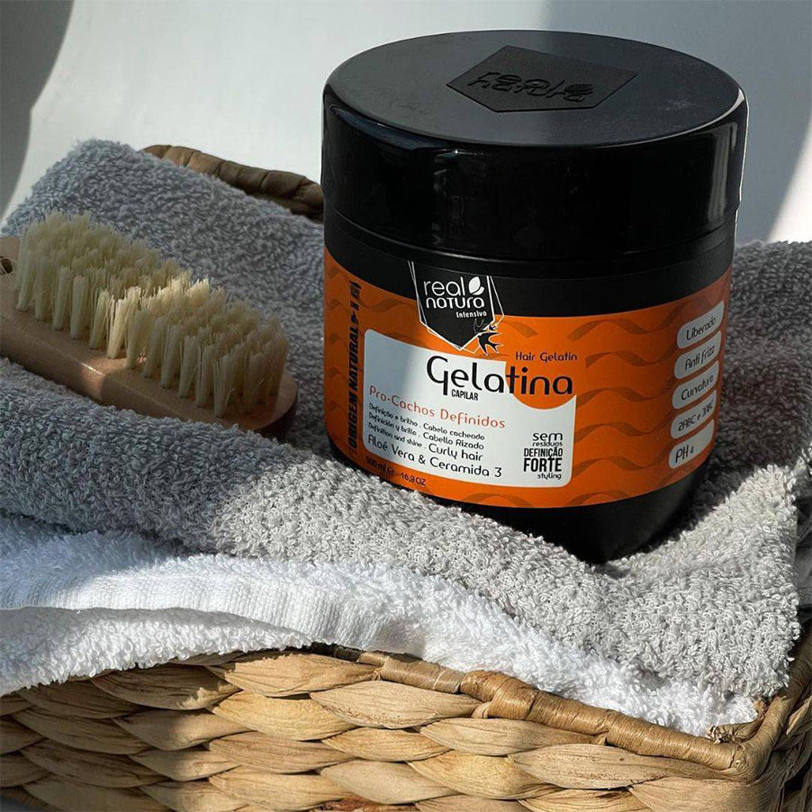 Gelatina Capilar Pro-Cachos Definidos 500ml Real Natura