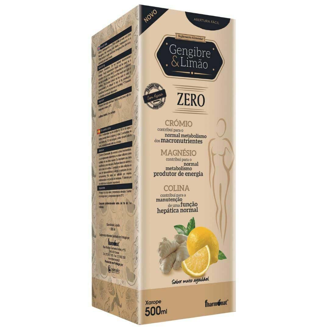 Gengibre Limão 500ml - Fharmonat