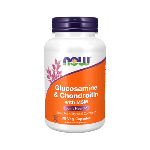 Glucosamina, Condroitina e MSM 90 Cápsulas Now Foods