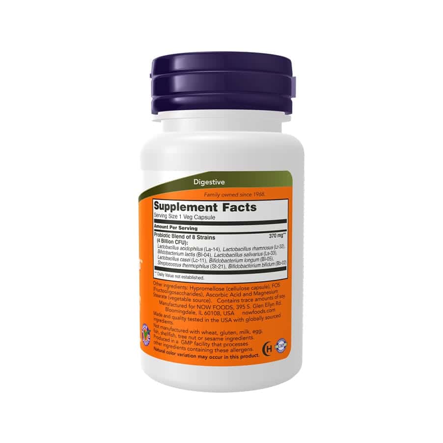 Gr8-Dophilus 120 Cápsulas Now Foods