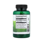 Guaraná 500 mg Swanson em cápsulas, frasco com 100 cápsulas para apoio à energia, foco e desempenho físico