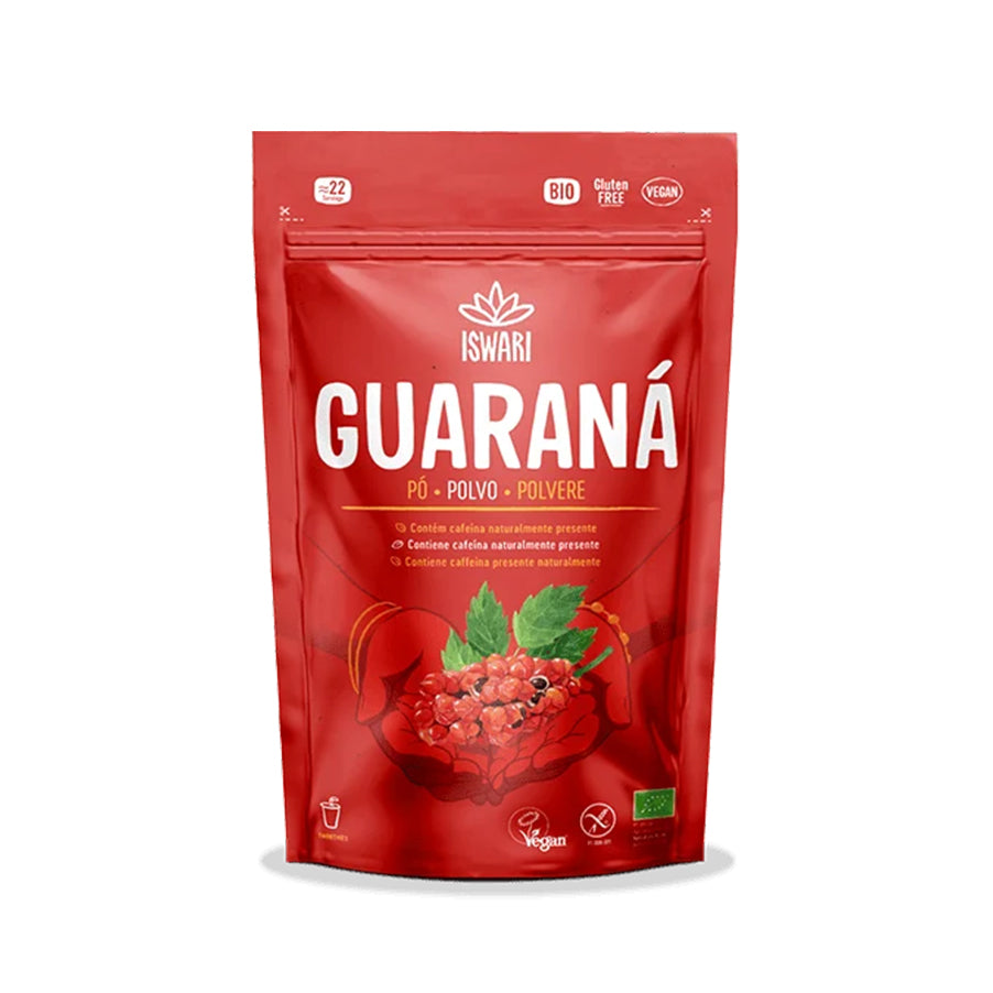 O Guaraná em Pó da Iswari é um ingrediente natural muito utilizado para dar um impulso extra em rotinas exigentes.