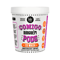 Pote do Comigo Ninguém Pode Co-Wash Condicionador Limpante 450g da Lola, fórmula suave para limpeza e hidratação dos cabelos