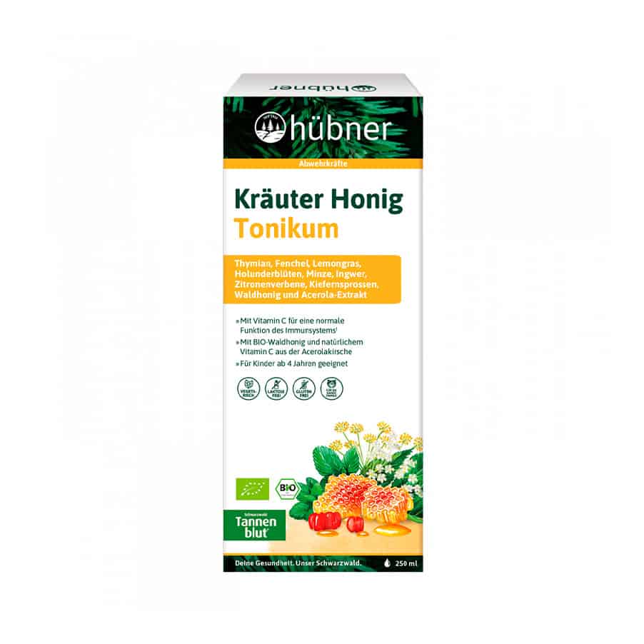 Tannenblut Bio Tónico de Mel e Vitamina C 250ml Hubner