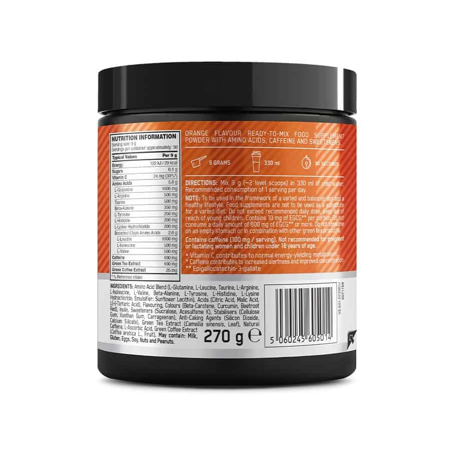 Essential Amino Energy Laranja 270gr Optimum Nutrition