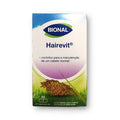 Hairevit 60 cápsulas Bional em frasco, suplemento para fortalecimento do cabelo, pele e unhas.