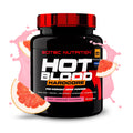 Hot Blood Hardcore da Scitec Nutrition em embalagem, suplemento pré-treino para nutrição desportiva
