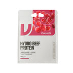 Hydro Beef Protein Framboesa 1800gr OstroVit, proteína hidrolisada de carne bovina em pó com sabor a framboesa.