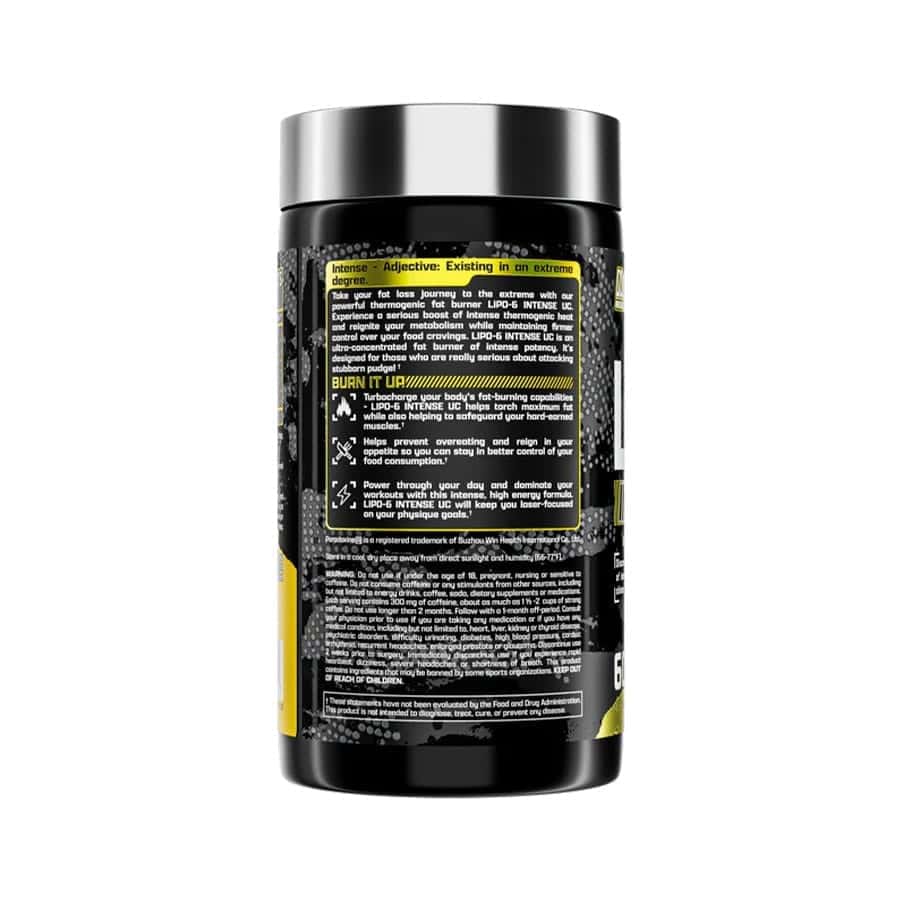 Lipo-6 Black Intense Ultra Concentrate 60 Cápsulas Nutrex