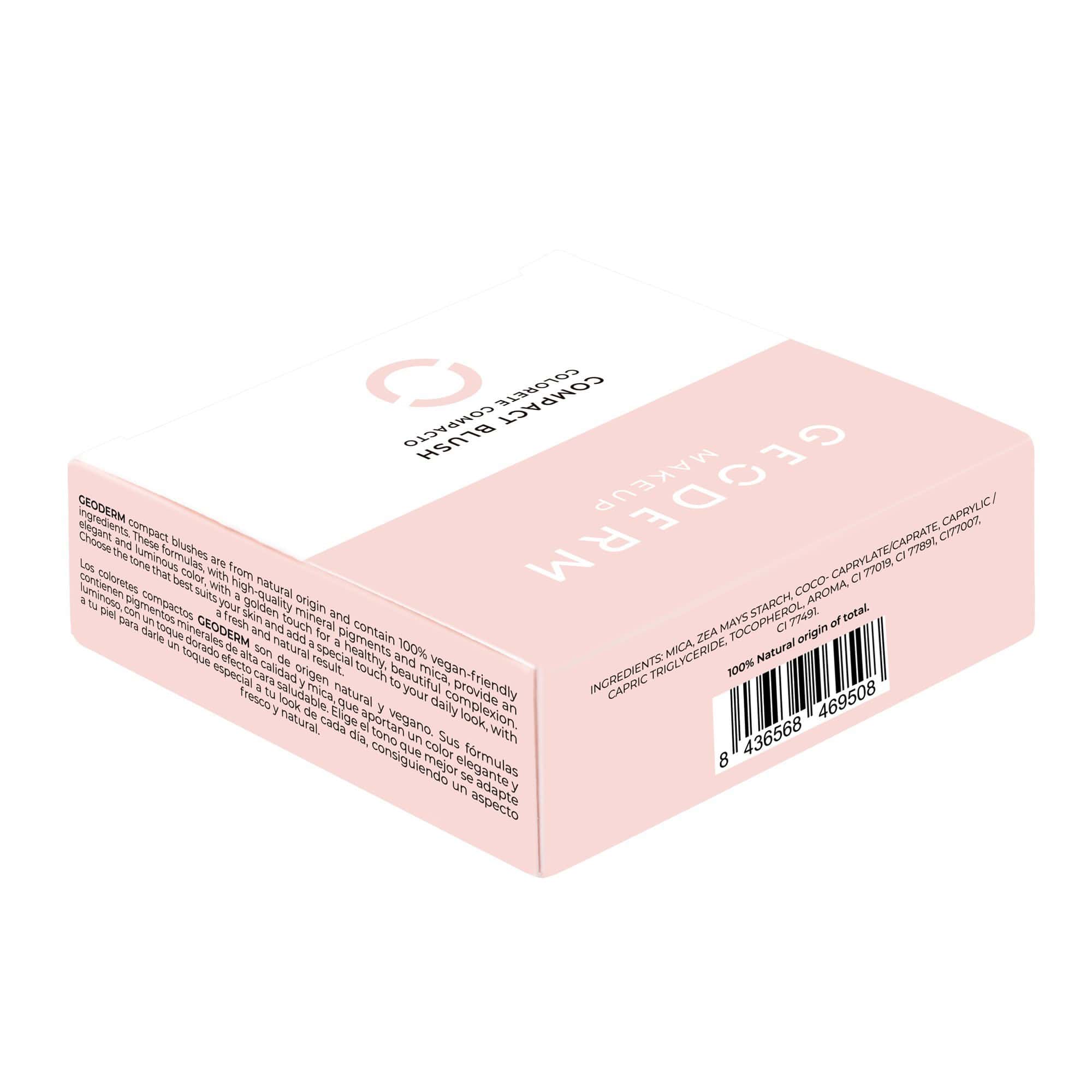 Blush Compacto Rosa Intenso 10gr Geoderm